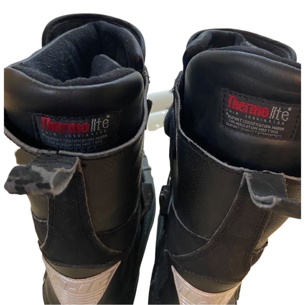 Black HJC SNOWMOBILE BOOTS BOOT SNOW WINTER SIZE 6. - Picture 4 of 5